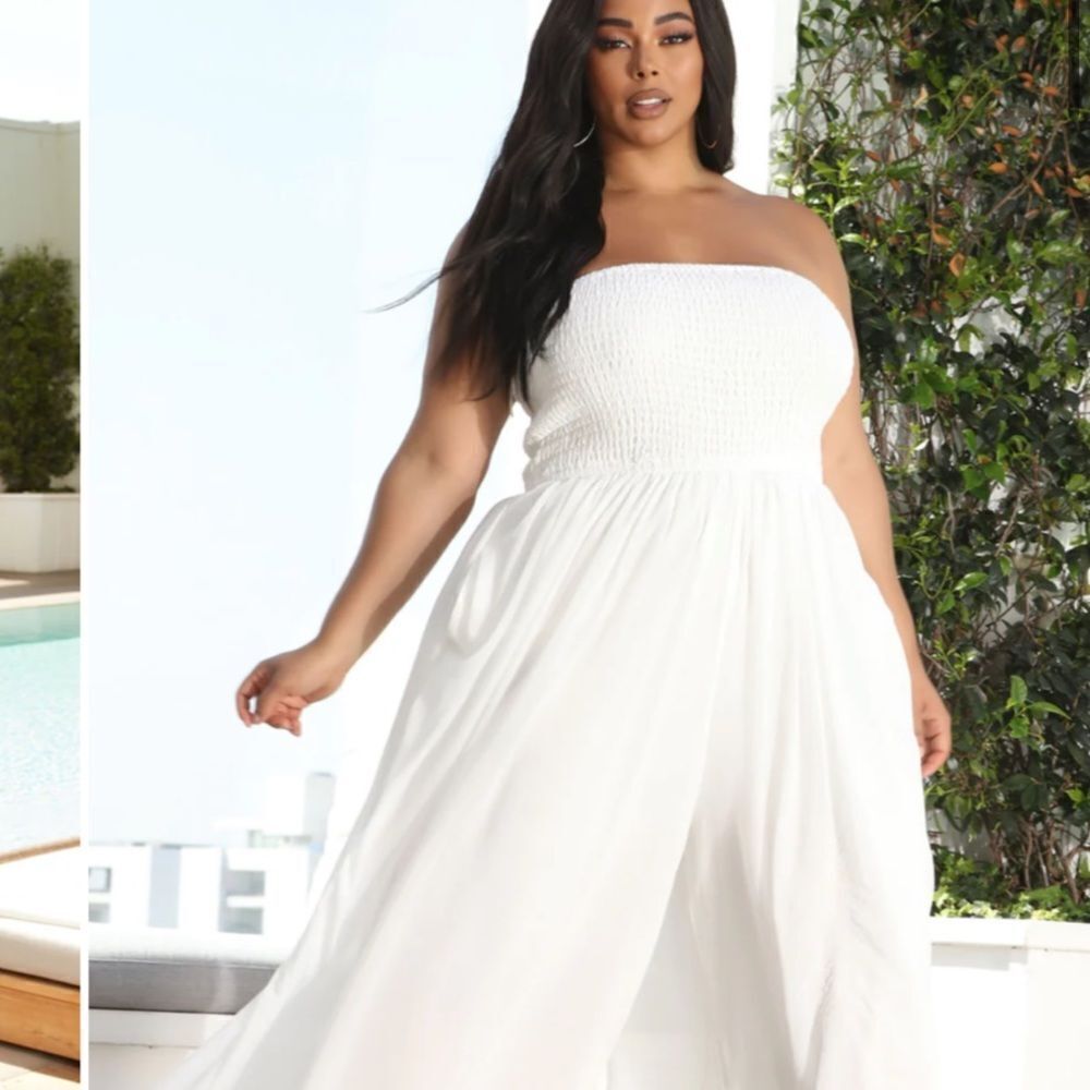 NWT Fashion Nova Summers in Capri Jumpsuit - XL - Picture 2 of 9